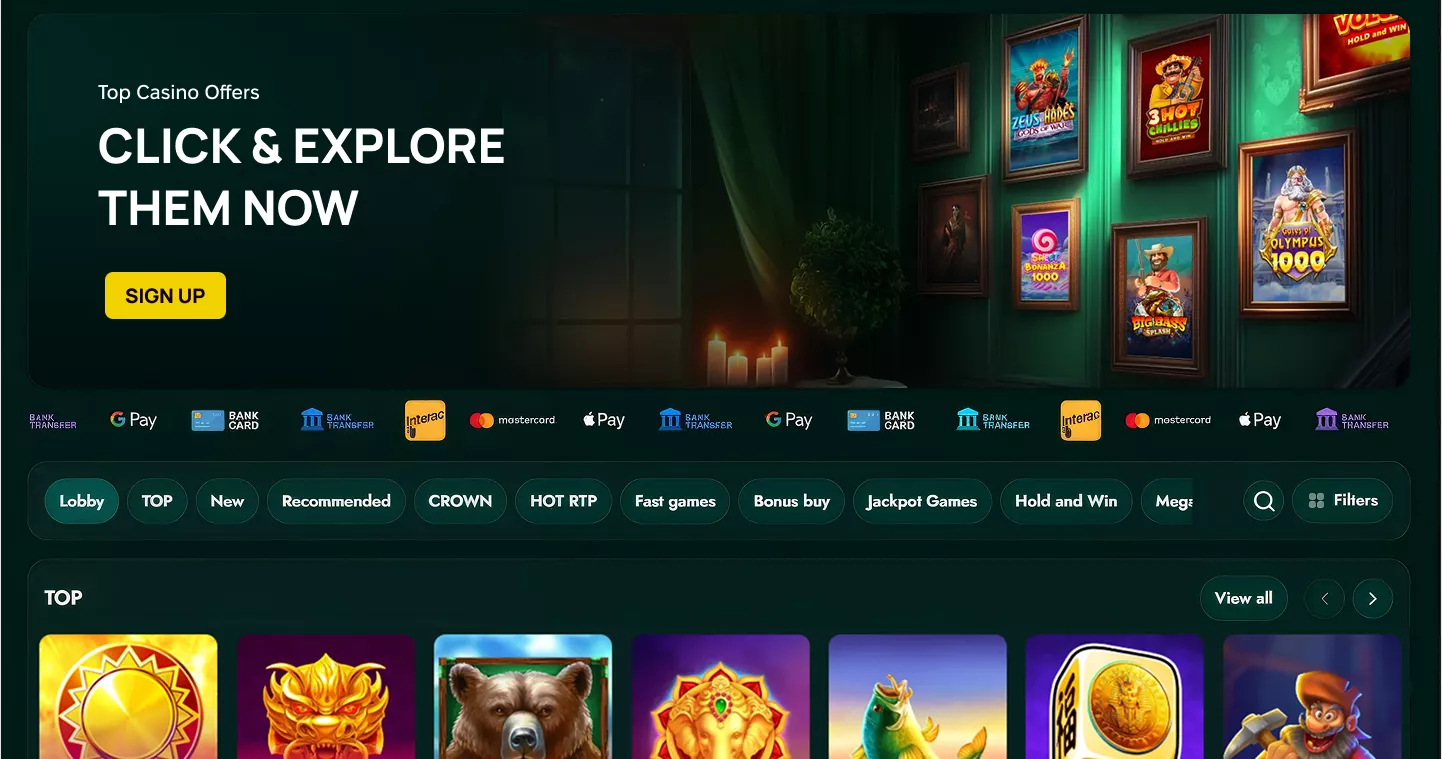 Discover over 3,000 games at Crowngreen online casino